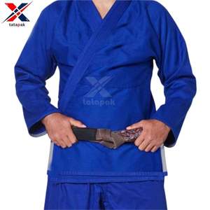 Conjuntos de Kimono de BJJ Unisex de Poliéster y Algodón para Adultos, Artes Marciales, Elástico, Antiencogimiento, Tela de 380g, Logotipo Frontal, Venta al Por Mayor - Product Image 3