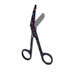 Ciseaux à pansements HERMANN MEDITECH, design pied, revêtement papier, acier inoxydable, pour infirmières, à pointe arrondie, 30g, pour usage médical - Product Image 1