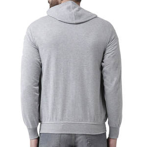 Sweat à capuche zippé à manches longues et séchage rapide pour adultes, matériel de haute qualité pour l'hiver, quantité minimale de commande bas, sweat à capuche surdimensionné pour hommes, vente en gros - Product Image 2