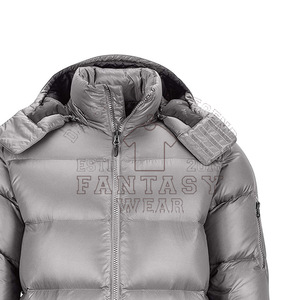 OEM Wholesale Custom Winter Warm Quilted Bubble Down <b>Padded</b> Puffer <b>Jackets</b> With <b>Hood</b> CE ISO Certified - Product Image 2
