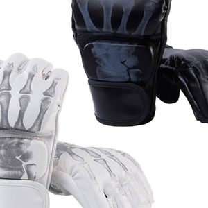 Gants de MMA demi-doigts de haute qualité, nouveau produit du fabricant pour les combats, l'entraînement de boxe, en cuir PU - Product Image 3