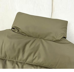 Gilet matelassé pour femme sur mesure, coupe-vent, col montant, fermeture éclair, pour vêtements d'extérieur - Product Image 3