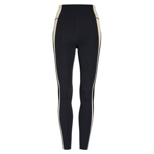 Leggings de yoga pour femmes sexy Collants de compression tricotés taille moyenne respirants en polyester et coton pour l'entraînement - Product Image 5