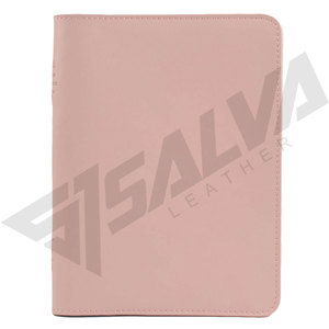 Leather <b>Diary</b> Cover Book Sleeve with Card Pocket Slim Journal Holder for Office Gift - Product Image 5