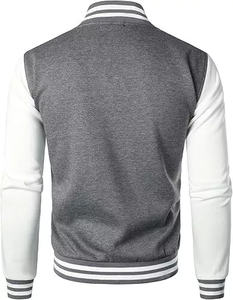 แจ็กเก็ตขนสัตว์สำหรับผู้ชายแจ็กเก็ตหนังแท้สำหรับฤดูหนาวมีซิปปรับแต่งได้ใหม่ - Product Image 4