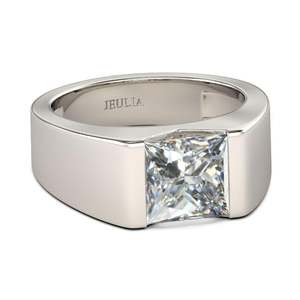 Bague de mode Jeulia en argent sterling, coupe princesse audacieuse - Product Image 2