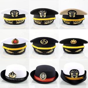 Cantidad a granel Envío rápido Gorras para la venta Gorras de desgaste uniformes ceremoniales bordadas a mano de alta calidad - Product Image 5
