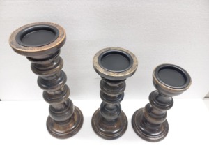 Elegante Candelabro de Madera Retro con Acabado Pulido para Decoración del Hogar, Centro de Mesa y Uso en Eventos, Procedente de la India - Product Image 6