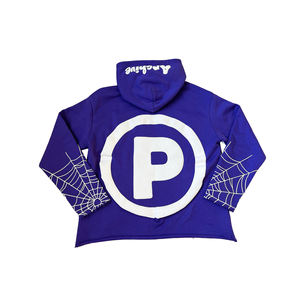 Sweat-shirt à capuche personnalisé en gros pour l'hiver, sans cordon, imprimé en 3D, lourd, 80% coton, 20% polyester - Product Image 6