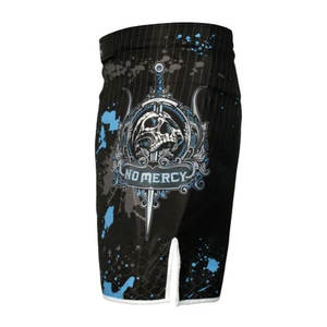 Shorts MMA personnalisables pour hommes, haute qualité, 100% coton, couleurs/tailles personnalisées, légers, séchage rapide, respirants, logo personnalisé - Product Image 3
