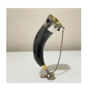 Cornes à boire naturelles sculptées sur mesure pour les magasins de fournitures de miel et la décoration intérieure, revente, fabrication artisanale, vaisselle personnalisée - Product Image 1