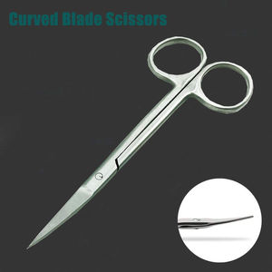 Ciseaux à ongles légers manucure pour ongles outils de maquillage incurvés ciseaux à cuticules professionnels sourcils cils ciseaux à cuticules - Product Image 6