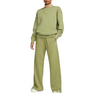 2025 nueva ropa de entrenamiento OEM ropa de mujer chándal de talla grande Jogging traje personalizado Casual chándal logotipo personalizado de alta calidad - Product Image 1