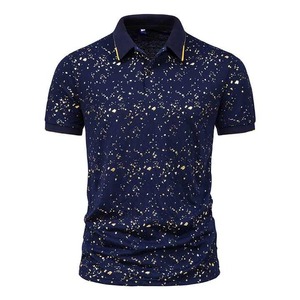 Camiseta de Polo de Golf Sublimado con Logotipo Personalizado, Jersey Liso de Alta Calidad, Manga Corta Unisex, Verano - Product Image 1