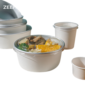 Saladier jetable de papier d'aluminium de <span class=keywords><strong>ZI</strong></span> HENG 750ml avec le couvercle de pp - Product Image 2