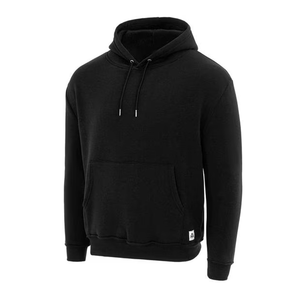 Sudadera con capucha de algodón unisex 100% con mangas largas Color sólido liso y estilo de moda para hombres y mujeres - Product Image 2