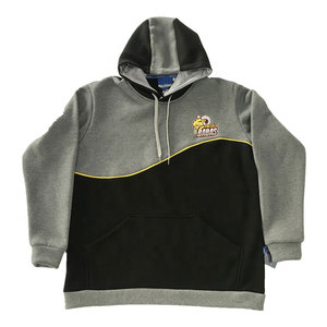 OEM personalizado serigrafía Logo francés Terry de gran tamaño de algodón pesado lavado con ácido Sun Faded recortado hombres Vintage Rhinestone sudaderas con capucha - Product Image 1