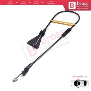 BDP635 Inner Door <b>Lock</b> Latch Bowden <b>Cable</b> Front 13186768 for Corsa D 5 Door - Product Image 5