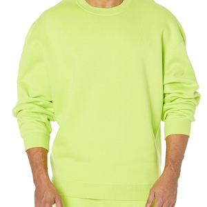 High Quality Fleece Custom Logo Pullover Cotton top selling Sweatshirt Men Heavy Weight <b>Crewneck</b> popular for men Sweatshirt - Product Image 1