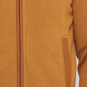 Chaqueta bomber de poliéster 100% para hombre de tendencia superior con cuello levantado para suministro al por mayor de invierno - Product Image 6