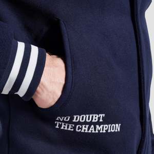 เสื้อแจ็คเก็ต Crest Varsity กันน้ำ สีกรมท่า วินเทจ หนังปักลาย ปิดด้วยซิป มีไซส์ตั้งแต่ XS ถึง 6XL สำหรับฤดูใบไม้ผลิ ฤดูใบไม้ร่วง และฤดูหนาว - Product Image 6