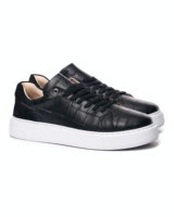 Zapatillas Deportivas de Piel Genuina para Hombre, de Lujo, OEM ODM, Tallas Grandes, Plataforma Cómoda, Tendencia de Moda Otoño/Invierno, Casuales para Caminar