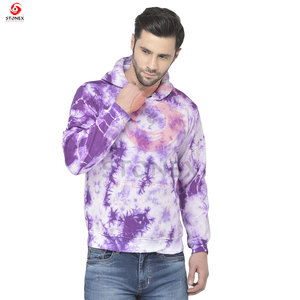 Meilleur Prix Personnalisé Tie Dye Brodé Hiver Sweat à Capuche Streetwear Pull Coton avec Logo Personnalisé - Product Image 1