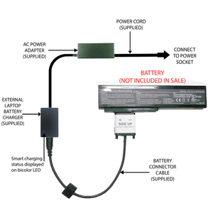 52Wh 3450mAh <span class=keywords><strong>Batterie</strong></span> D'ordinateur <span class=keywords><strong>Portable</strong></span> C41N1533 pour <span class=keywords><strong>Asus</strong></span> Q524U Q534U Q524UQ Q524UQK Q534UX Q534UXK Q504UQ ZenBook Flip UX560UQ - Product Image 6