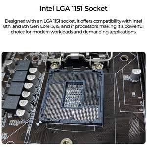 Carte mère FOXIN FMB-H310 Prime, format ATX, carte graphique intégrée, double canal de mémoire DDR4, processeur Intel, socket LGA 1151 - Product Image 3