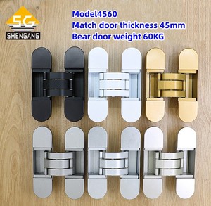 <span class=keywords><strong>Bisagra</strong></span> oculta TECTUS de aleación de zinc, invisible y ajustable, para puertas batientes de madera de alta resistencia, 36-42 mm, 60-200 kg - Product Image 5