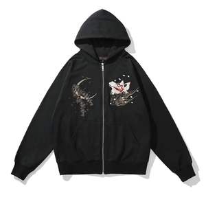 Bon fabricant de sweats à capuche brodés pour hommes, entièrement personnalisés, tendance, anti-rides, sweats à capuche brodés pour hommes de haute qualité - Product Image 1