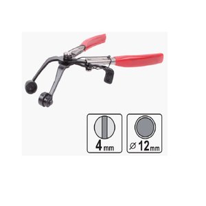 Pince de serrage de tuyau à bande plate coudée - Product Image 1