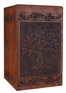 โกศไม้สำหรับผู้ใหญ่แบบทันสมัยขายดี โกศทำมือสำหรับผู้ชายและผู้หญิง โกศตกแต่ง - Product Image 4