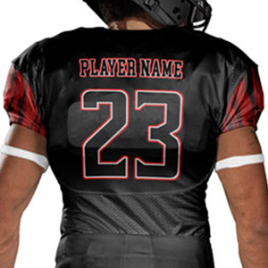 Uniforme de football américain hautement personnalisé pour hommes, durable, respirant, en jersey doux, grande taille, design unique, logos d'équipe disponibles - Product Image 4