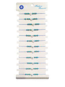 Bracelet en chaîne plaqué pierre de zircon style sportif DAFNI, inaltérable, imprimé sérigraphié, avec cordon découpé, pour promotion vestimentaire, Istanbul - Product Image 1