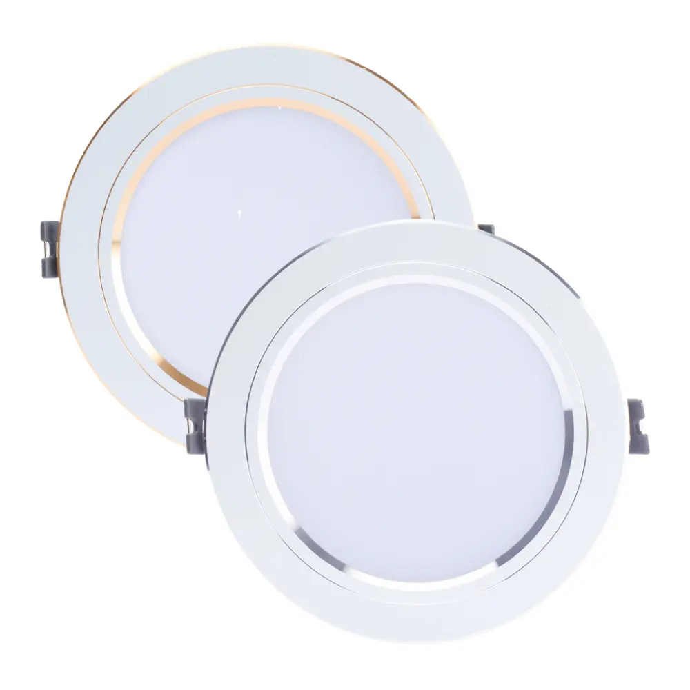 Vietnam Hoge Kwaliteit Luxe Indoor Decoratie Goud Zilver Grens 3/7/9/12W Plafond Led Downlight