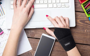 Soporte de Muñeca Deportivo de Neopreno para Hombre y Mujer, Venda de Compresión Ajustable con Diseño Transpirable, Tallas Personalizadas - Product Image 6