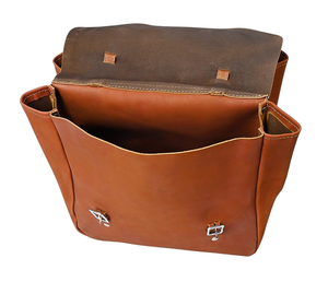 Bolsa de sillín de salto ecuestre de cuero genuino de alta calidad, herramienta manual para montar occidental, Color y tamaño personalizados - Product Image 6