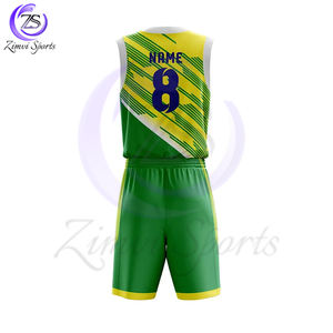 Uniforme d'équipe de sport léger et ample sans manches d'équipe de club respirant de basket-ball - Product Image 2