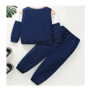 Conjunto de ropa para correr con Logo personalizado para niños, chándales de alta calidad, nuevo diseño, venta al por mayor - Product Image 6