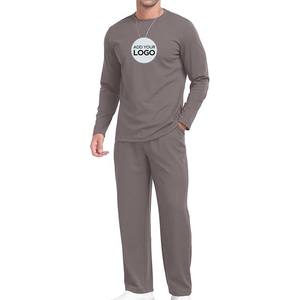 Chándal para hombre, conjunto de chándal de 2 piezas, jersey de manga larga, traje atlético para deportes, informal, Fitness, Jogging - Product Image 3