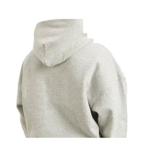 Meilleure vente de haute qualité en coton éponge français épaules tombantes pulls à capuche surdimensionnés Basics sweats à capuche personnalisés en coton mélangé - Product Image 2
