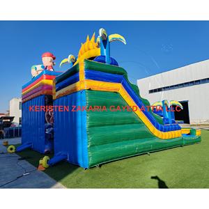 Centro de Juegos Inflable Comercial Multifuncional, Tobogán Acuático Gigante con Temática Solar, Brincolín para Uso en Eventos Familiares - Product Image 3