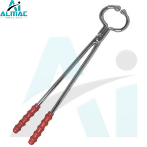 Pinzas de Nariz de toro resistentes ALMAC con agarre cómodo para un manejo seguro durante la instalación del anillo de Nariz de ganado - Product Image 1