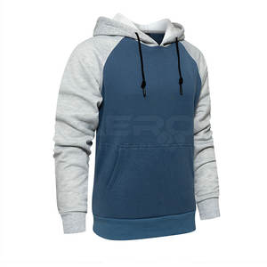 Sweats à capuche décontractés 100% coton personnalisés pour hommes de grande taille Nouveau design Motif solide Différentes couleurs pour les vêtements de mode d'hiver - Product Image 3
