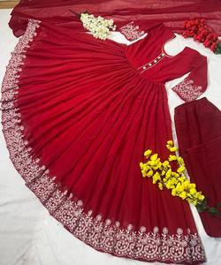 Vestidos Sharara Eid Maria Algodón Impreso Formal Niños Bebé Maxi Hermoso Estilo Árabe Boutique - Product Image 2