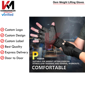 Guantes de Gimnasio para Levantamiento de Pesas con Soporte para Muñeca, Protección Completa de la Palma para Hombres y Mujeres, Entrenamiento de Fuerza y Fitness - Product Image 4