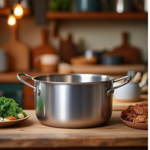 หม้อสแตนเลส (30 ซม.) DUNE โครเมียมเงา 302 30 - Product Image 3
