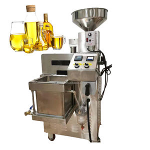 FULL 304 <span class=keywords><strong>L</strong></span> Profesional 15-25 KG/H <span class=keywords><strong>Prensa</strong></span> de aceite de cacahuete Coco Girasol Nogal <span class=keywords><strong>Prensa</strong></span> de aceite con sistema de filtración al vacío - Product Image 1