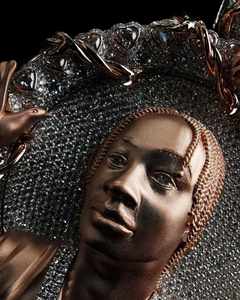 Colgante de Plata de Ley 925 al por Mayor, Estilo Hip Hop de Lujo, Corte Brillante, Forma de Cara de Moissanita, Personalizado, Chapado en Rodio, Unisex - Product Image 5